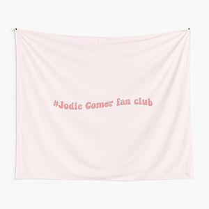 Jodie Comer Villanelle Killing Eve Pink Quote Tapestry