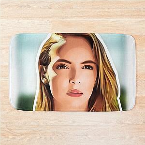 Villanelle Killing Eve Cartoon Season 1 Tuscany Italy Jodie Comer Bath Mat