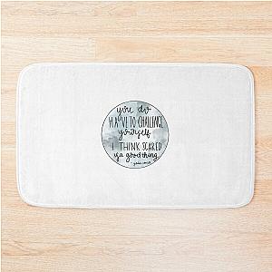 Jodie Comer Challenge Yourself Bath Mat