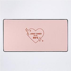 Jodie Comer is my wife - Killing Eve Desk Mat