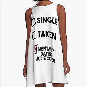 Dating Jodie Comer in an A-Line Dress