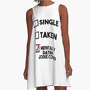 Dating Jodie Comer A Line Dress