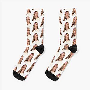 Jodie Comer Flower Crown Socks