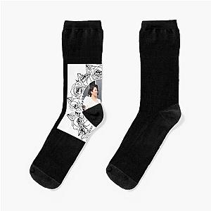 Sandra Oh And Jodie Comer Wreath Print Pullover Hoodie Socks