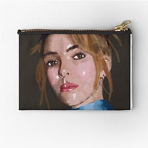 Jodie Comer Portrait Zipper Pouch