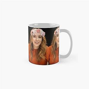 Jodie Comer Flower Crown Classic Mug