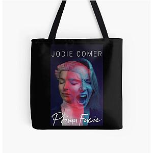 Jodie Comer Prima Facie All Over Print Tote Bag