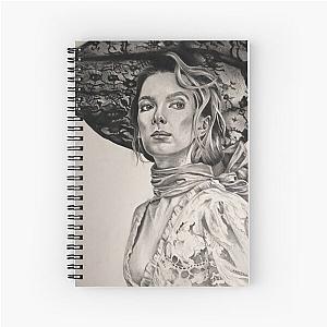 Jodie Comer Portrait Spiral Notebook
