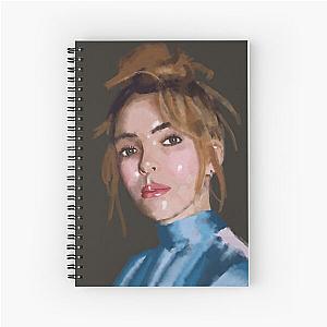 Jodie Comer portrait Spiral Notebook