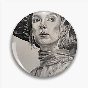 Jodie Comer Portrait Pin
