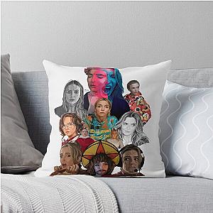 Jodie Comer Throw Pillow