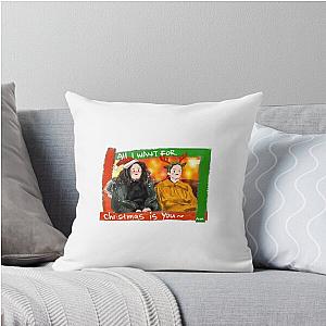 Sandra Oh - Jodie Comer Villanelle Killing Eve Throw Pillow