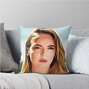 Villanelle Killing Eve Season 1 Tuscany Italy Jodie Comer Throw Pillow