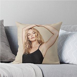 Jodie Comer Poster Print Throw Pillow