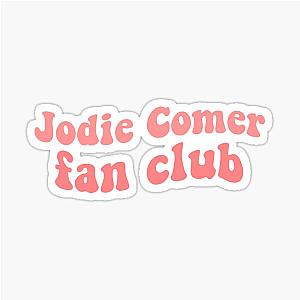 Jodie Comer Fan Club Jodie Comer Villanelle Killing Eve quote sticker