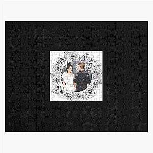 Sandra Oh and Jodie Comer Rose Wreath Pullover Hoodie Jigsaw Puzzle