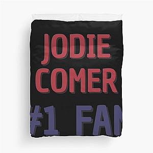 Jodie Comer Fan Duvet Cover