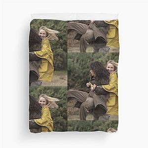 Jodie Comer Sandra Oh Duvet Cover