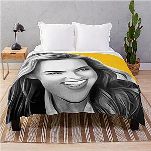 Jodie Comer Black Throw Blanket