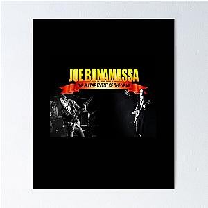 Gitarrist Joe Bonamassa Gra         Poster