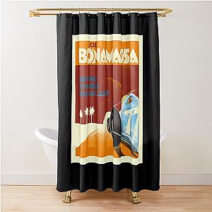 Joe Bonamassa driving towards t Shower Curtain