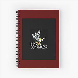 Gitarrist Joe Bonamassa Grafik    Spiral Notebook