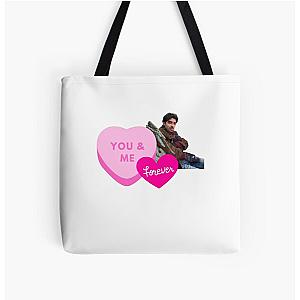 You and Me Forever Joe Jonas All Over Print Tote Bag