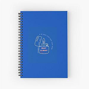 Heart to Heart - Joe Jonas Quote Spiral Notebook