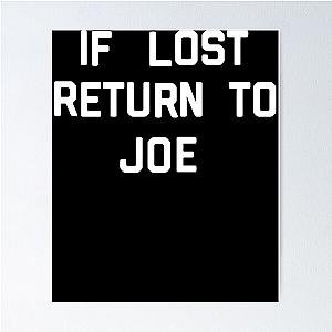Joe Jonas merch poster