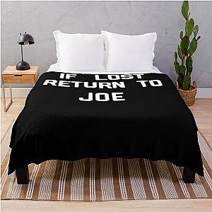 Joe Jonas Merch Throw Blanket