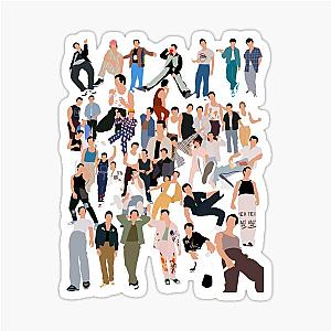 Joe Jonas is a fashion icon Sticker