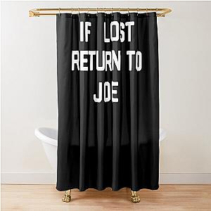 Joe Jonas Merch Shower Curtain