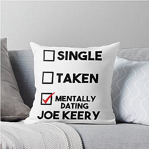 Dating Joe Keery Throw Pillow