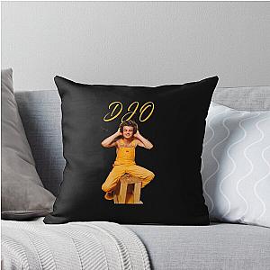 DJO - Joe Keery as Steve Harrington Lovely guy with glorious hair Throw Pillow