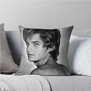 Joe Keery Digital Throw Pillow