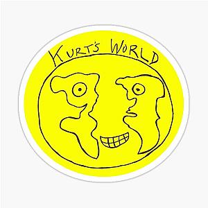 Joe Keery Spree Kurt's World Logo Sticker