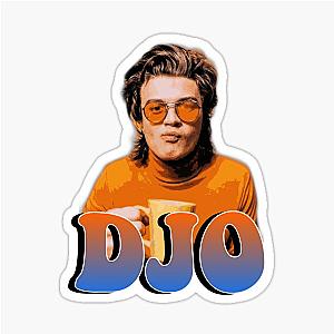 Joe Keery Orange Sticker Shirt Merch