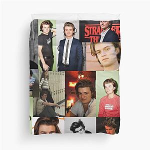 Joe Keery Collage Duvet Cover
