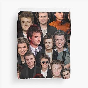 Joe Keery Photo Collage Duvet Cover