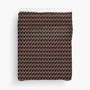 Joe Keery 90 Vintage Black Duvet Cover