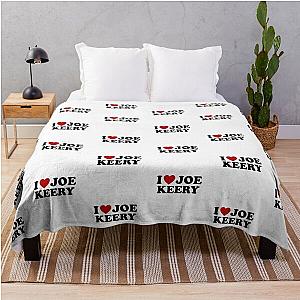 I Love Joe Keery Design Throw Blanket