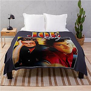 Graphic Joe Keery Concert Tour Homage Throw Blanket