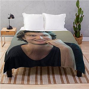 Joe Keery Handsome Throw Blanket
