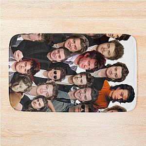 Joe Keery Collage Bath Mat