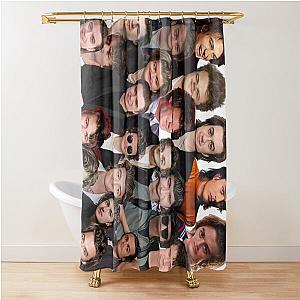 Joe Keery Collage Shower Curtain