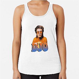 Joe Keery Orange Sticker Shirt Racerback Tank Top