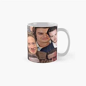Joe Keery and Joseph Quinn photo collage Classic coffee mug