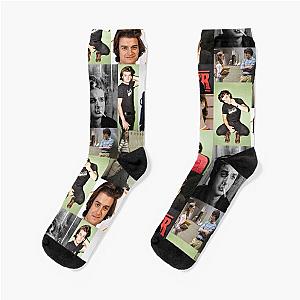 Joe Keery Collage Sock