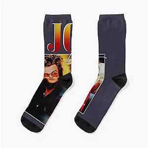 Graphic Joe Keery Concert Tour Homage Socks