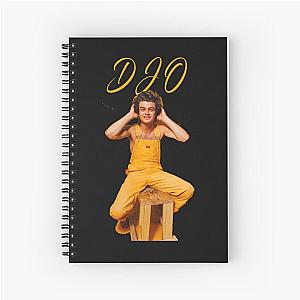 DJO - Joe Keery as Steve Harrington Lovely guy with glorious hair Spiral Notebook